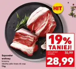Kaufland Szponder wołowy oferta