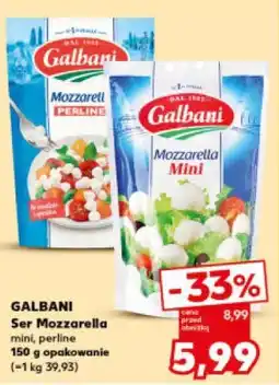 Kaufland Galbani Ser Mozzarella Perlini lub Mini oferta