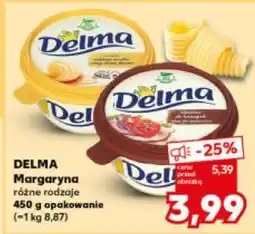 Kaufland Delma Margaryna różne rodzaje oferta