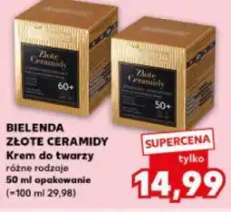 Kaufland BIELENDA ZŁOTE CERAMIDY Krem do twarzy różne rodzaje oferta