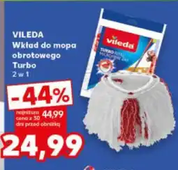 Kaufland Vileda Wkład do mopa obrotowego Turbo 2 w 1 oferta