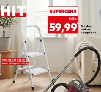 Kaufland Składana drabina 2-stopniowa oferta