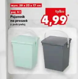 Kaufland Pojemnik na proszek z pokrywką oferta