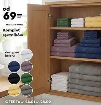 Komplet ręczników ART SOFT HOME
