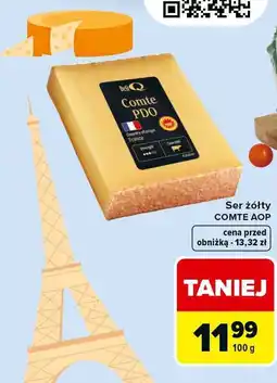 Carrefour Ser żółty MLEKPOL plastry, 150 g różne rodzaje oferta