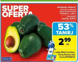 Carrefour Market Awokado zielone oferta