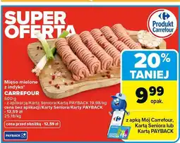 Carrefour Market Mięso mielone z indyka CARREFOUR oferta