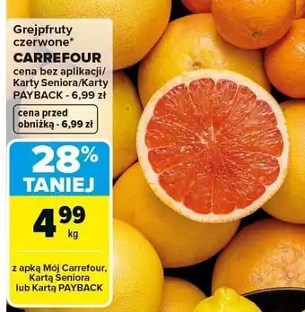 Carrefour Grejpfruty czerwone CARREFOUR oferta