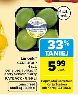 Carrefour Limonki SANLUCAR oferta