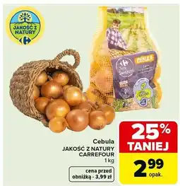 Carrefour Cebula JAKOŚĆ Z NATURY CARREFOUR oferta