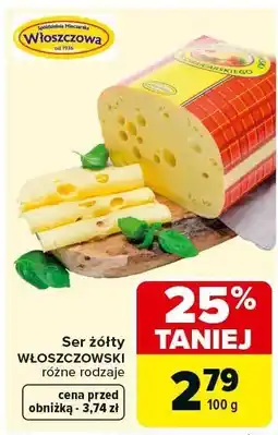 Carrefour Market Ser żółty MLEKPOL plastry, 150 g różne rodzaje oferta