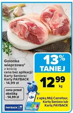 Carrefour Golonka wieprzowa z kością oferta