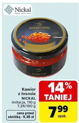 Carrefour Kawior z łososia NICKAL oferta