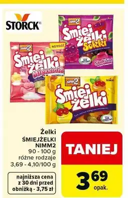Carrefour Market Żelki Śmieżelki Nimm2 oferta