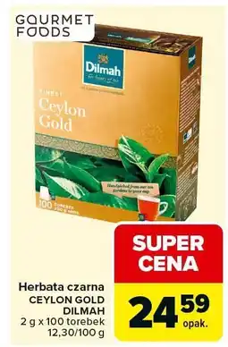 Carrefour Market Herbata czarna Ceylon Gold Dilmah oferta