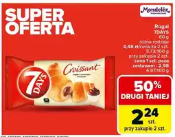Carrefour Rogalik Croissant 7Days 60g różne rodzaje oferta