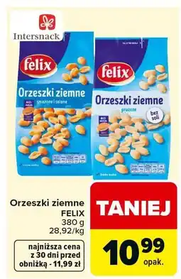 Carrefour Orzeszki ziemne Felix oferta