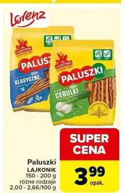 Carrefour Paluszki LAJKONIK klasyczne oferta