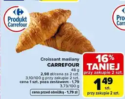 Carrefour Market Croissant maślany CARREFOUR oferta