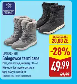 ALDI UP2FASHION Sniegowce termiczne oferta