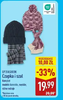 ALDI UP2FASHION Czapka i szal oferta