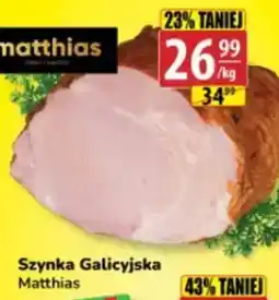 API MARKET Szynka Galicyjska Matthias oferta