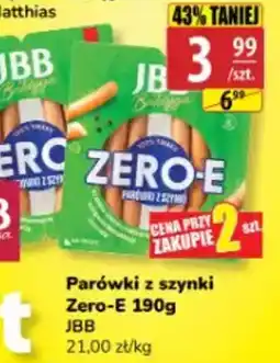 API MARKET JBB Parówki z szynki Zero-E oferta
