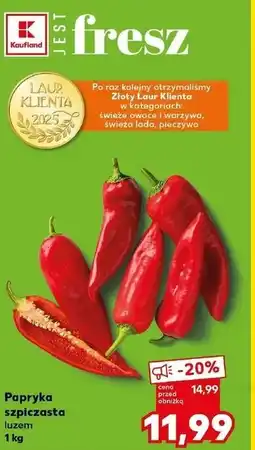 Kaufland Papryka szpiczasta oferta