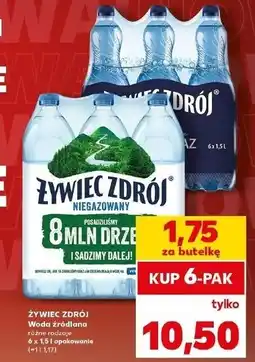 Kaufland Woda niegazowana Żywiec Zdrój oferta