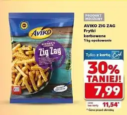 Kaufland Frytki zig zag Aviko oferta