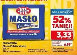 Kaufland Masło ekstra Mlekovita Polskie oferta