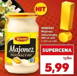 Kaufland Majonez dekoracyjny Winiary oferta