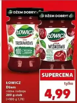 Kaufland Dżem wiśniowy Łowicz oferta