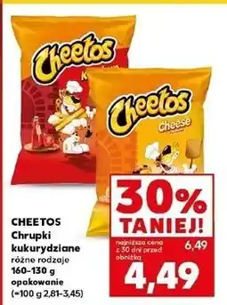 Kaufland Chrupki ketchup Cheetos oferta