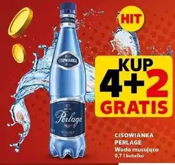 Kaufland Woda musująca Cisowianka Perlage oferta