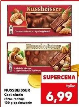 Kaufland Czekolada mleczna z całymi migdałami Alpen Gold Nussbeisser oferta