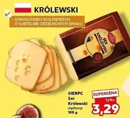 Kaufland Ser królewski wędzony Sierpc oferta