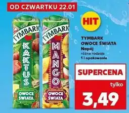 Kaufland Napój mango Tymbark Owoce Świata oferta
