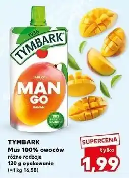 Kaufland Mus jabłko-mango-banan Tymbark oferta