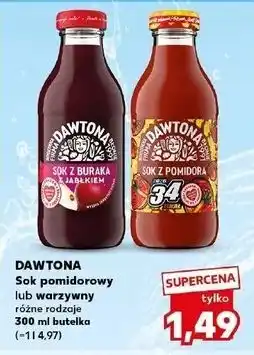 Kaufland Sok z buraków jabłkiem Dawtona oferta