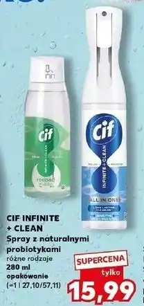 Kaufland Spray do czyszczenia clean Cif oferta
