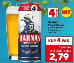 Kaufland Piwo Harnaś Jasne Pełne oferta