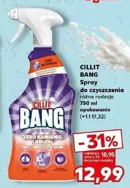 Kaufland Spray do czyszczenia kamień i brud Cillit Bang Power Cleaner oferta