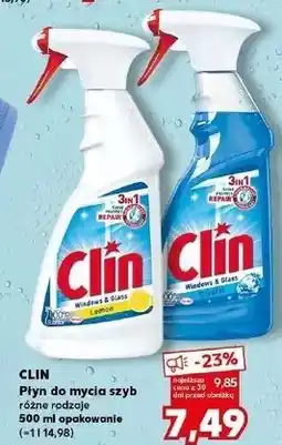 Kaufland Płyn do mycia szyb crystal Clin Windows & Glass oferta