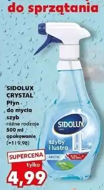 Kaufland Płyn do szyb i luster arctic Sidolux oferta