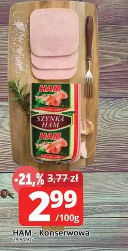 Szyneczka HAM Szynka Konserwowa oferta