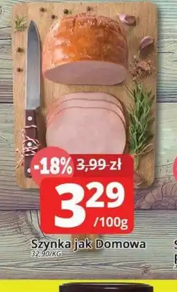 Szyneczka Szynka jak Domowa oferta