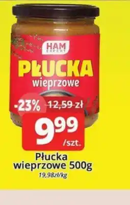 Szyneczka HAM Płucka wieprzowe oferta