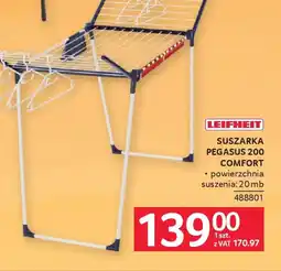 Selgros Suszarka Leifheit Pegasus 200 Comfort oferta
