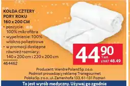 Selgros Kołdra cztery pory roku oferta